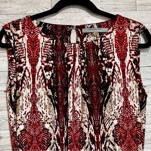 Andrew Marc NY - Ikat Multicolor Top -Size‎ Medium